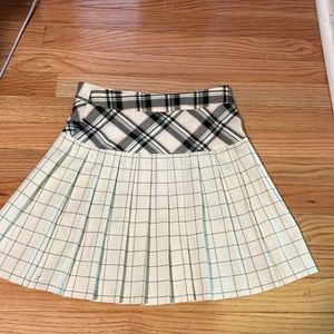 Plaid skirt